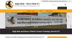 Desktop Screenshot of northernaustraliatraining.com.au